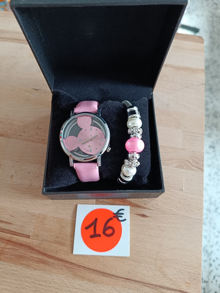 Montre rose