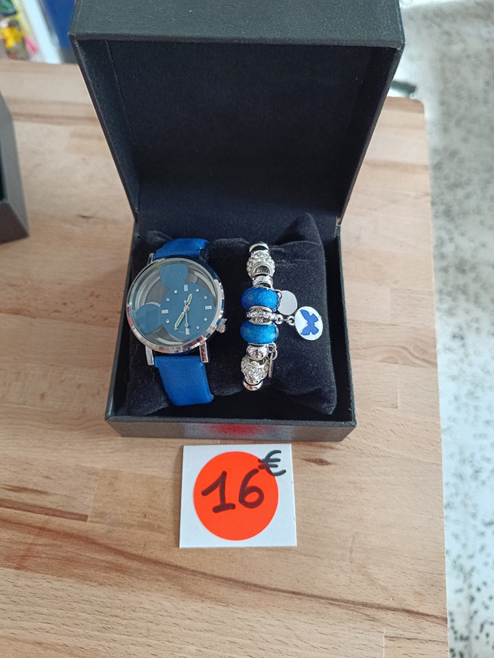 Montre bleu
