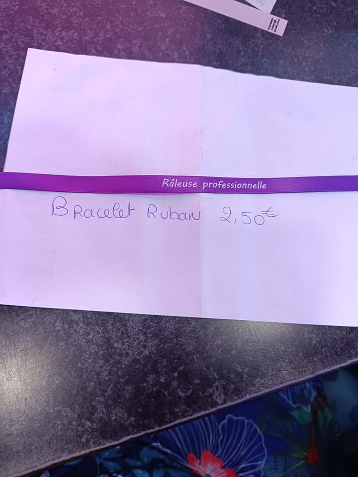 Bracelet râleuse professionnelle