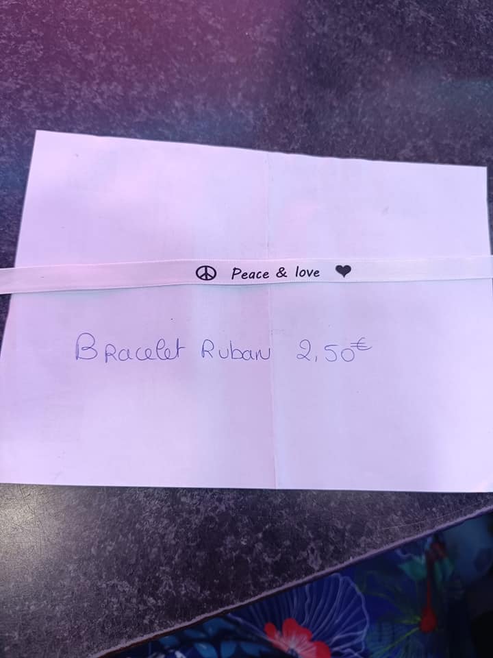 Bracelet peace & love