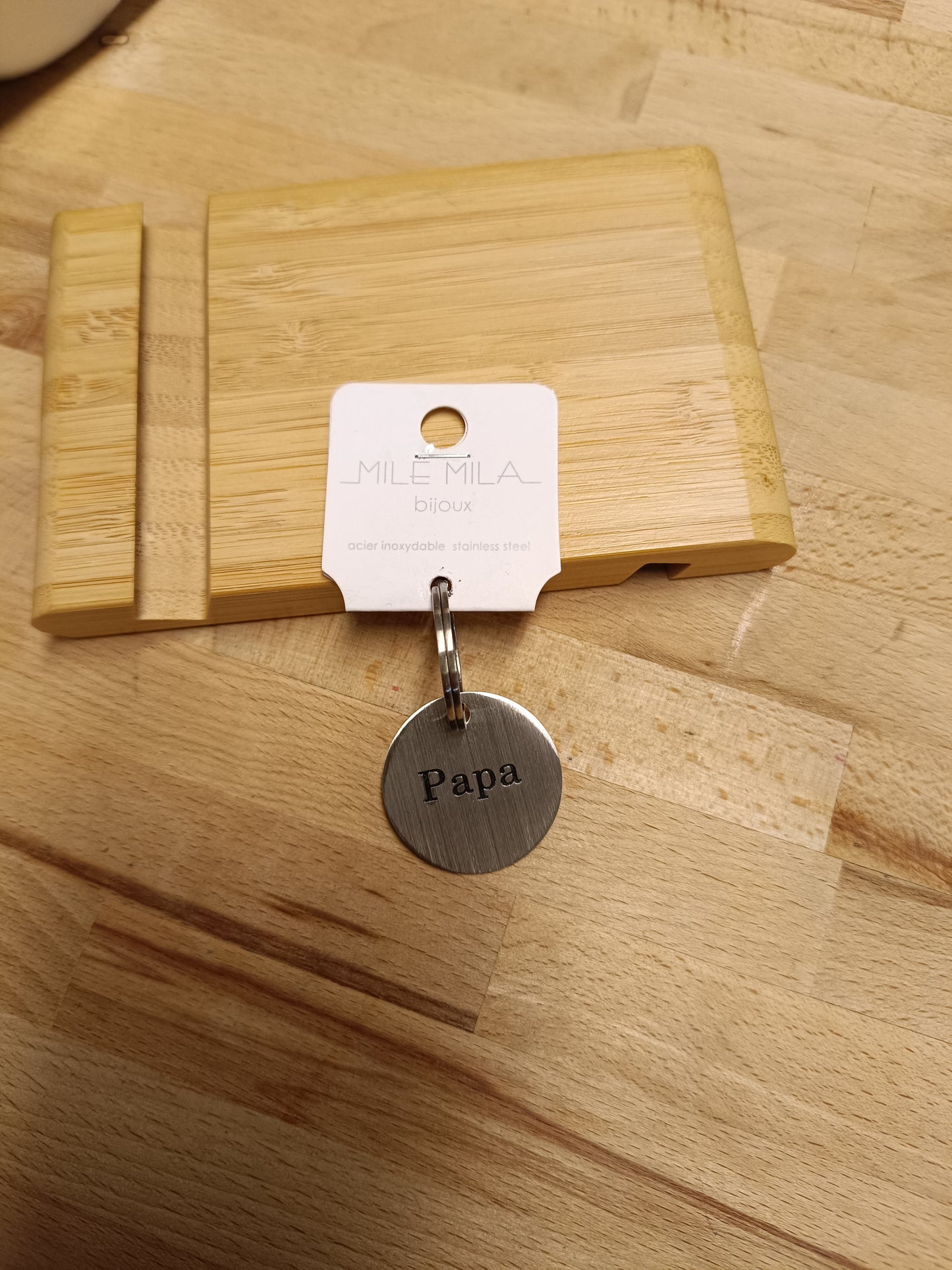 Porte clé papa