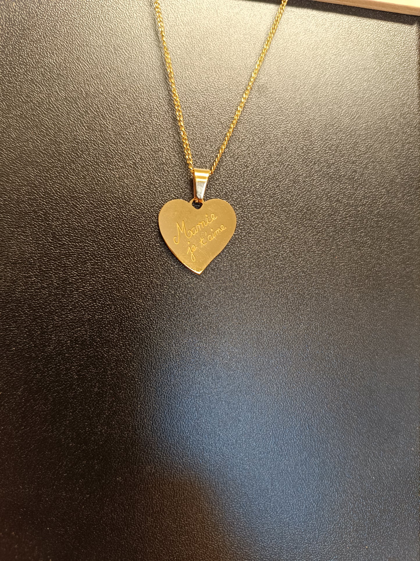 Collier " mamie je t'aime "