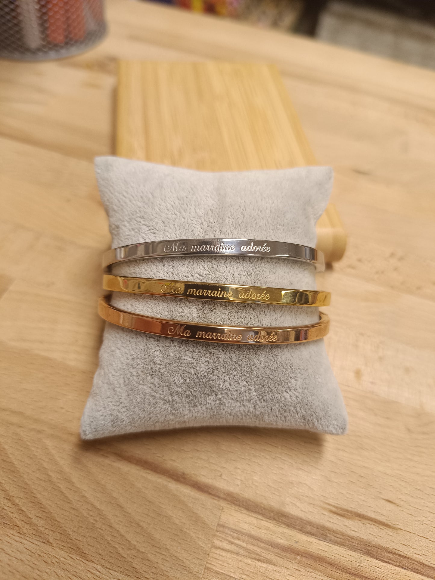 Jonc" ma marraine adorée"