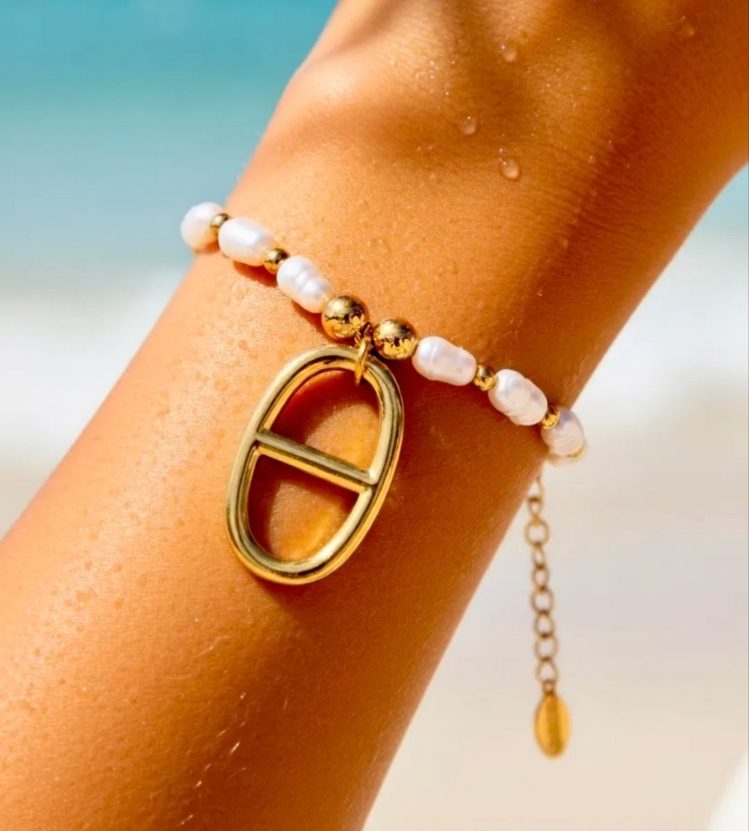 Bracelet nacré