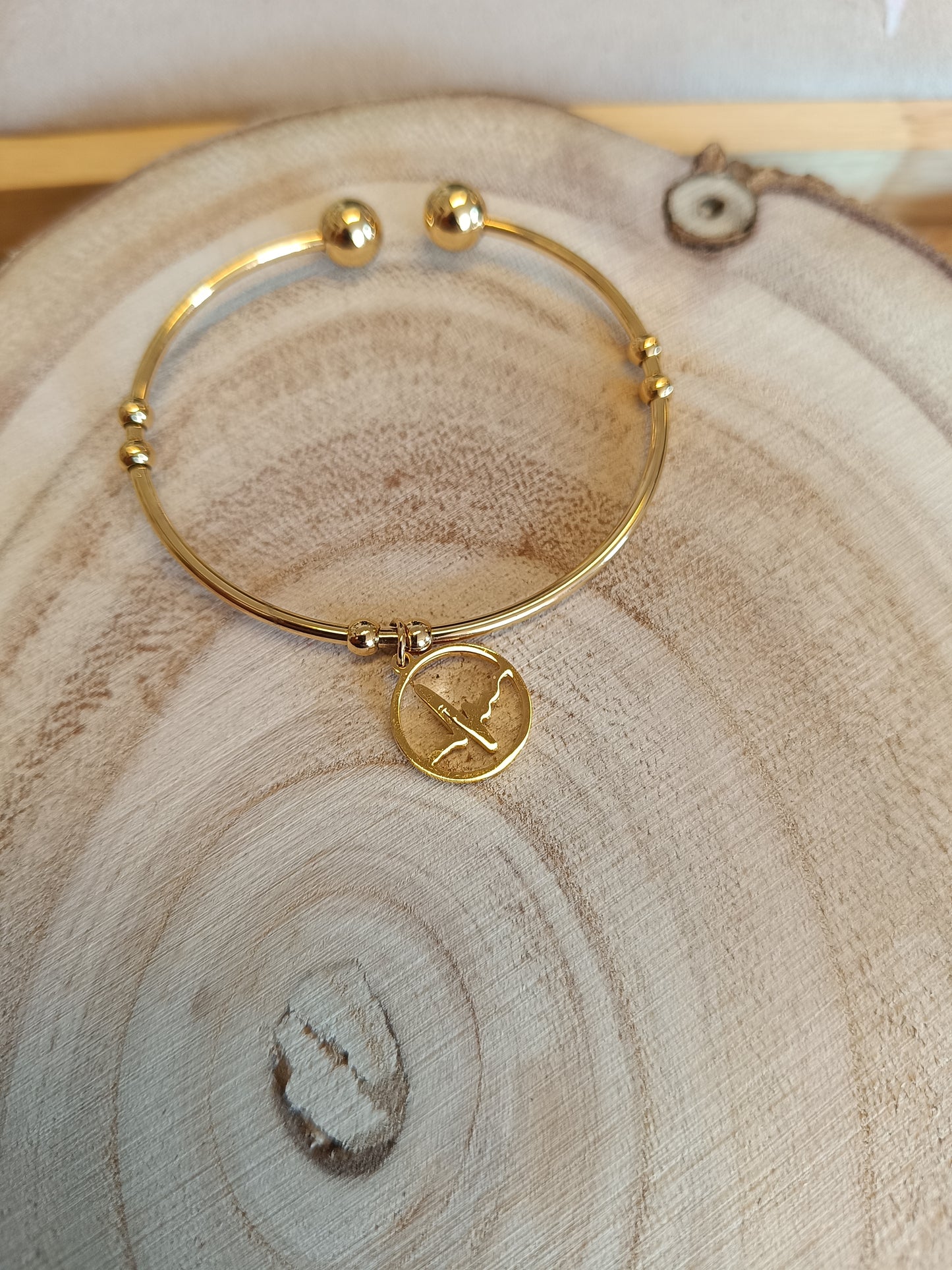 Breloque ligne du coeur