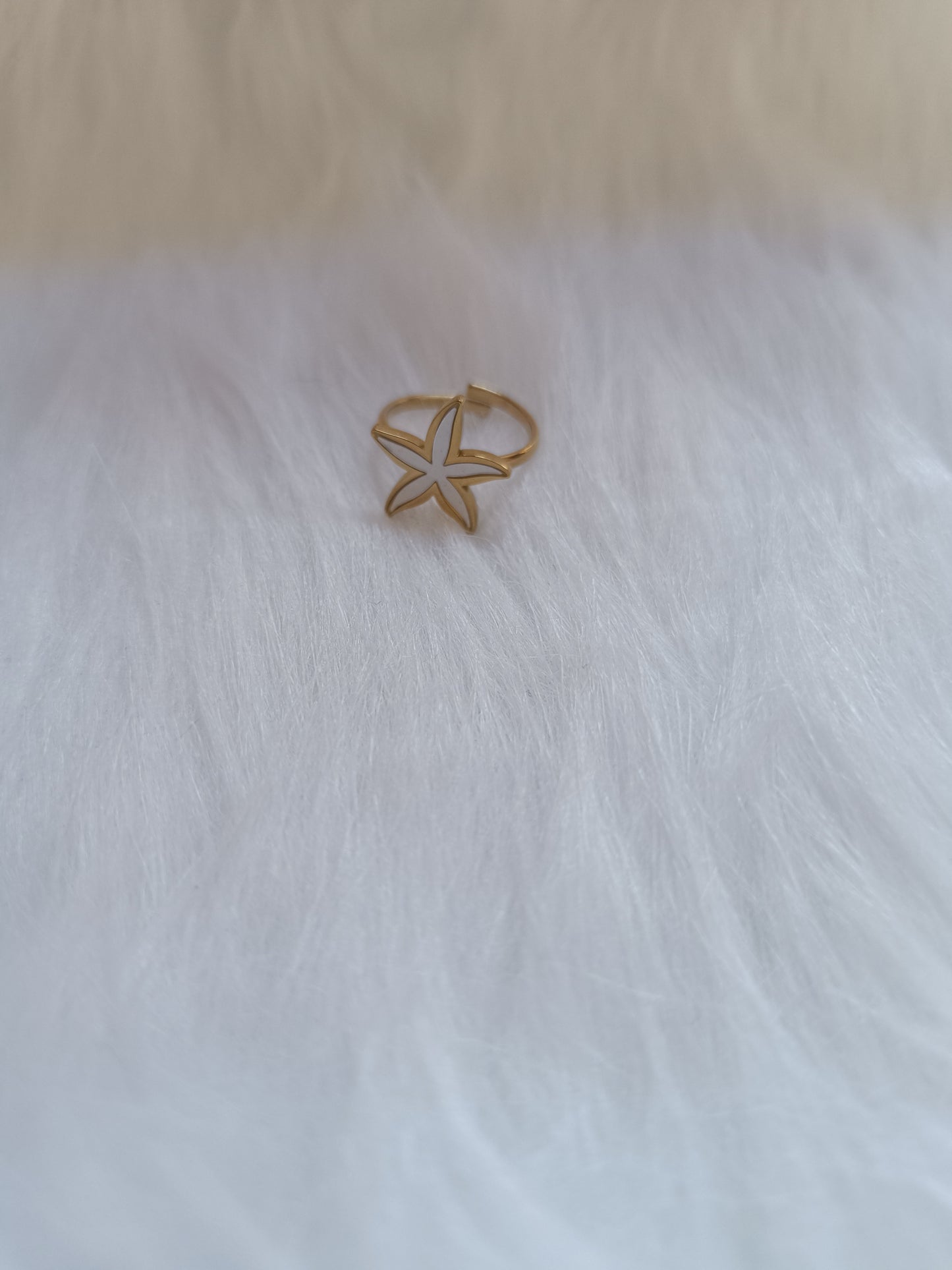Bague étoile de mer