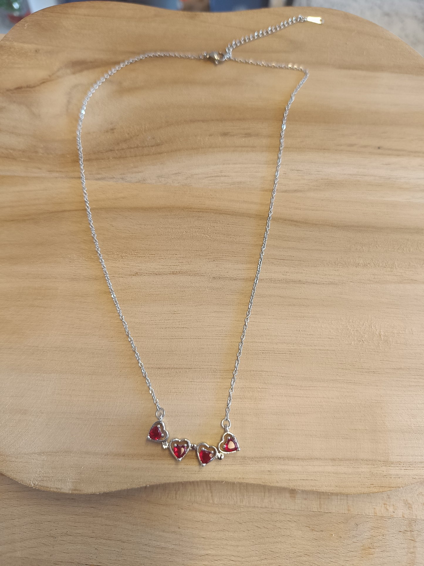 Trèfle rouge argenté