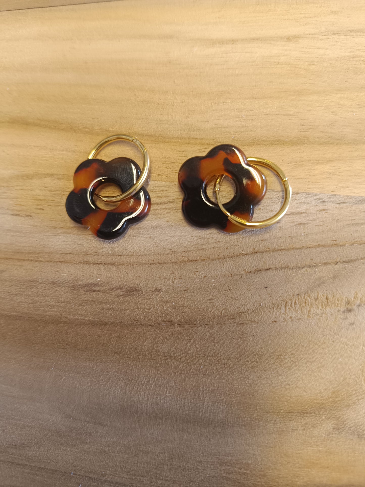 Boucles d'oreilles léopard