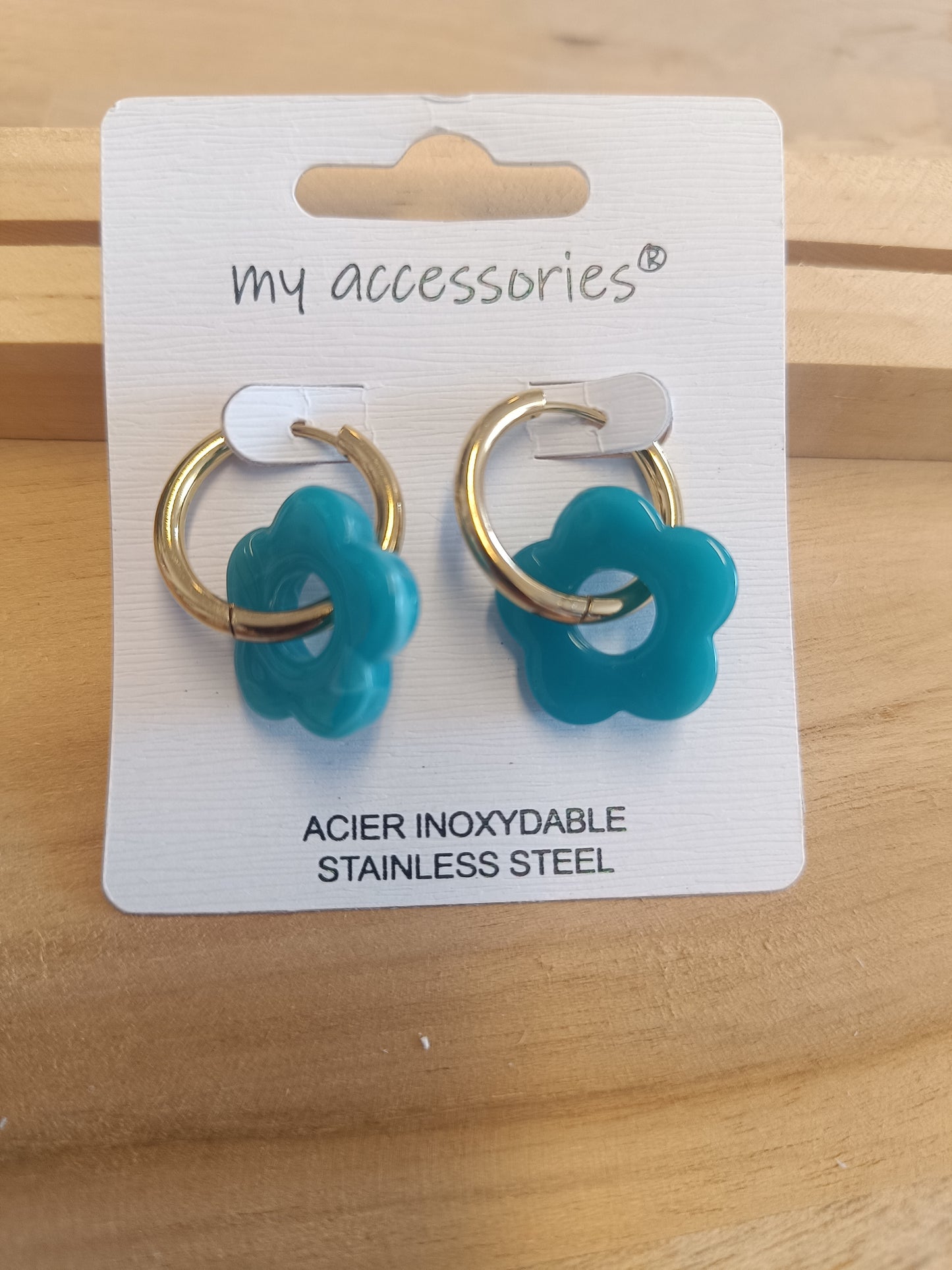 Boucles d'oreilles turquoise