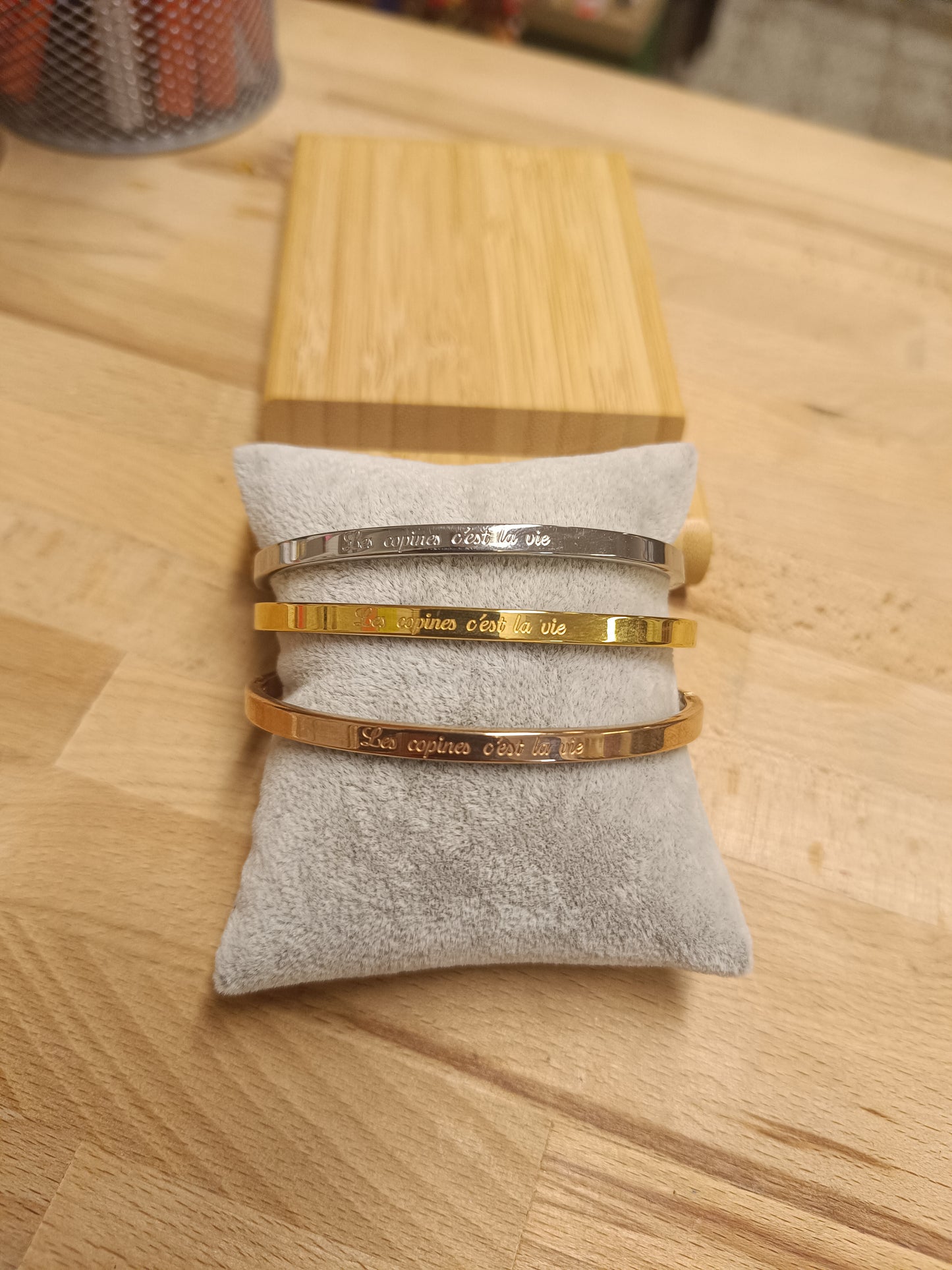 Jonc " les copines c'est la vie"