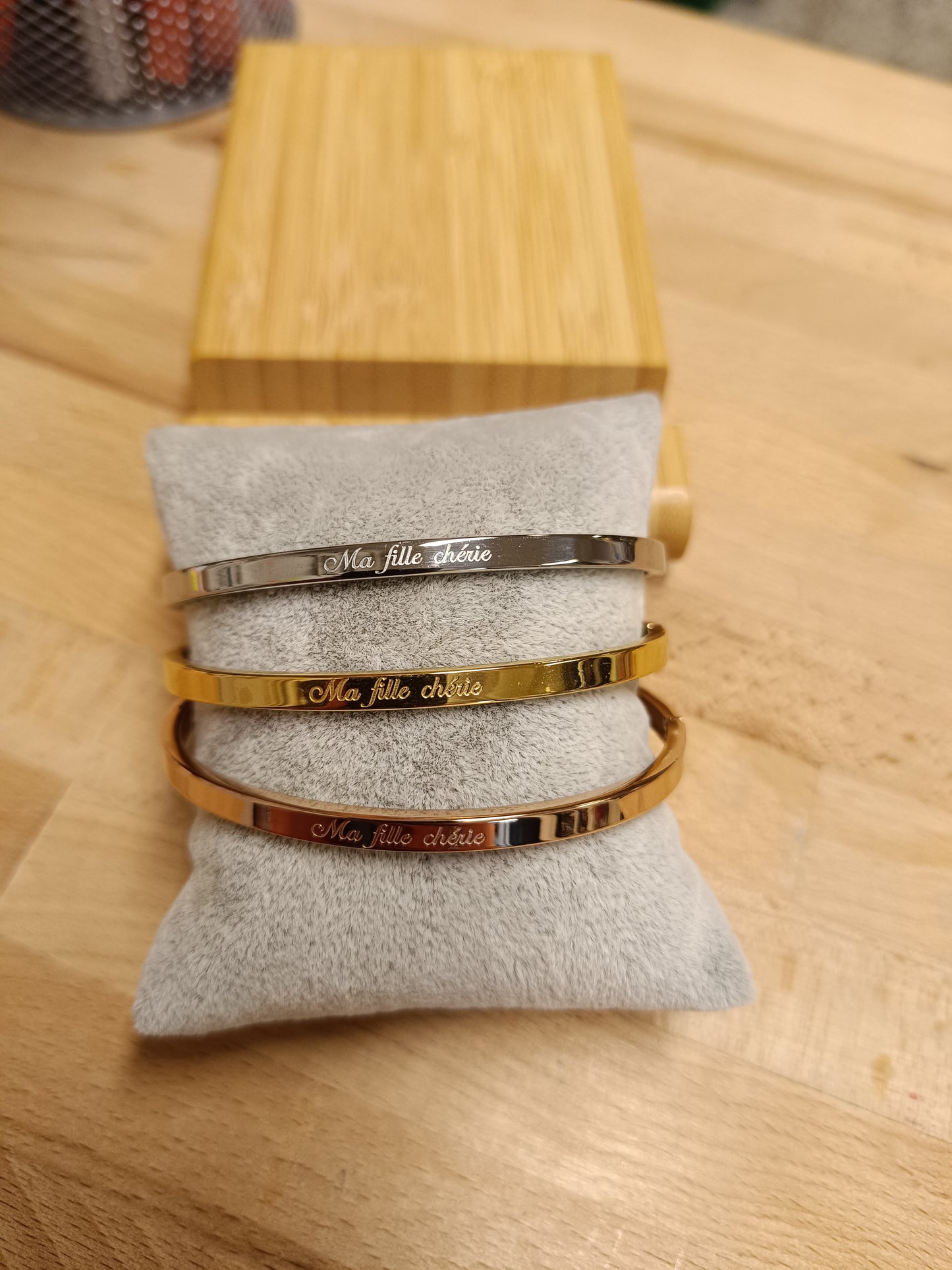 Jonc " ma fille chérie "