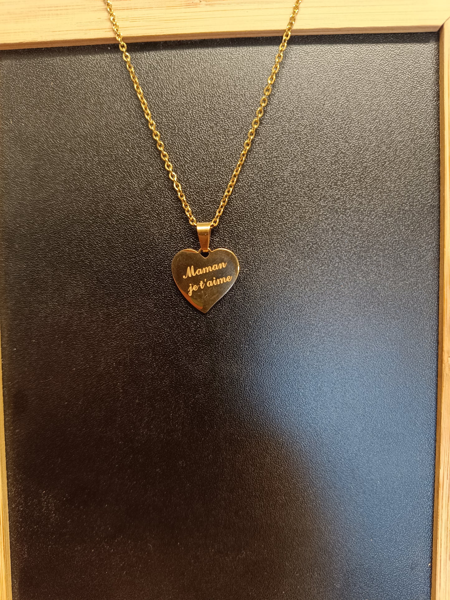 Collier "maman je t'aime "