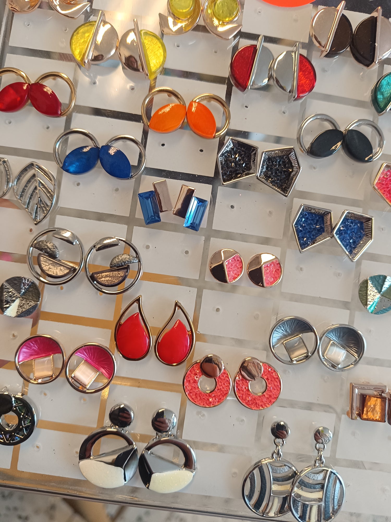 Boucles d'oreilles fantaisie