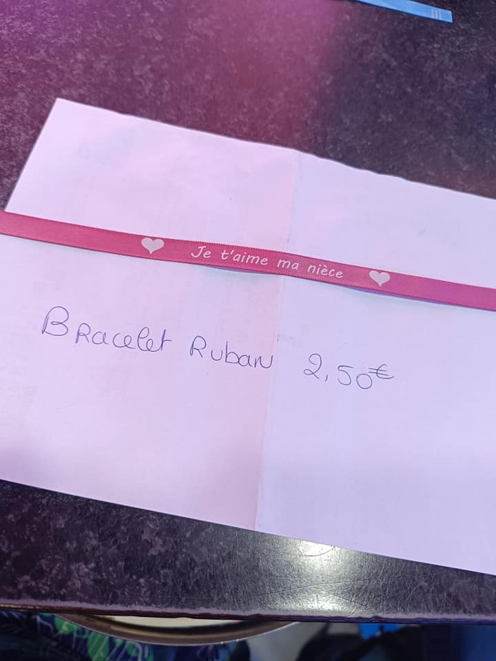 Bracelet je t'aime ma nièce
