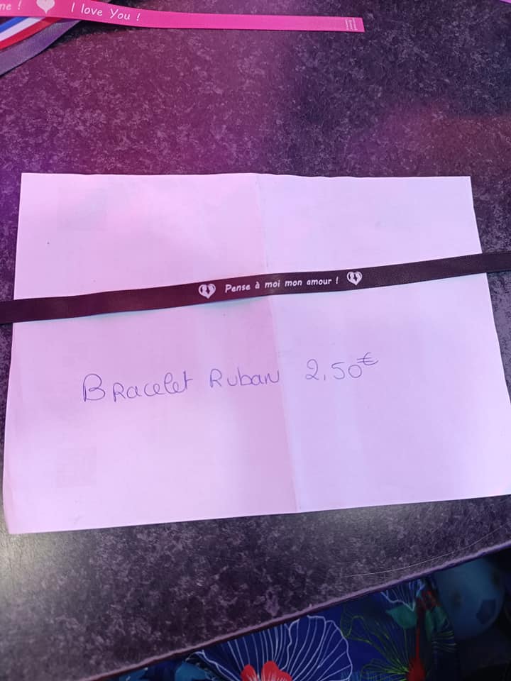 Bracelet pense a moi mon amour