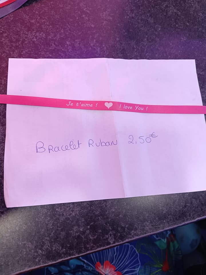 Bracelet je t'aime i love you