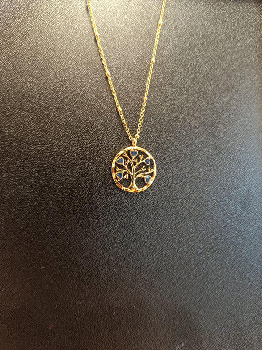 Arbre de vie " coeur bleu"