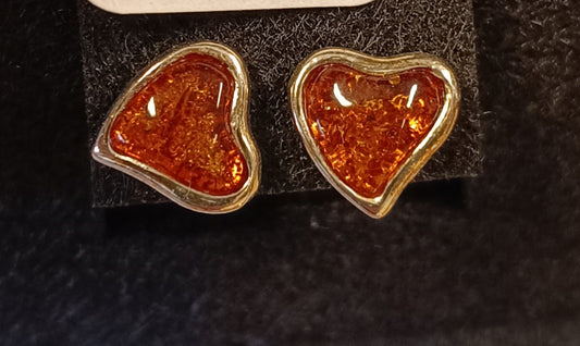 Boucle d'oreille coeur