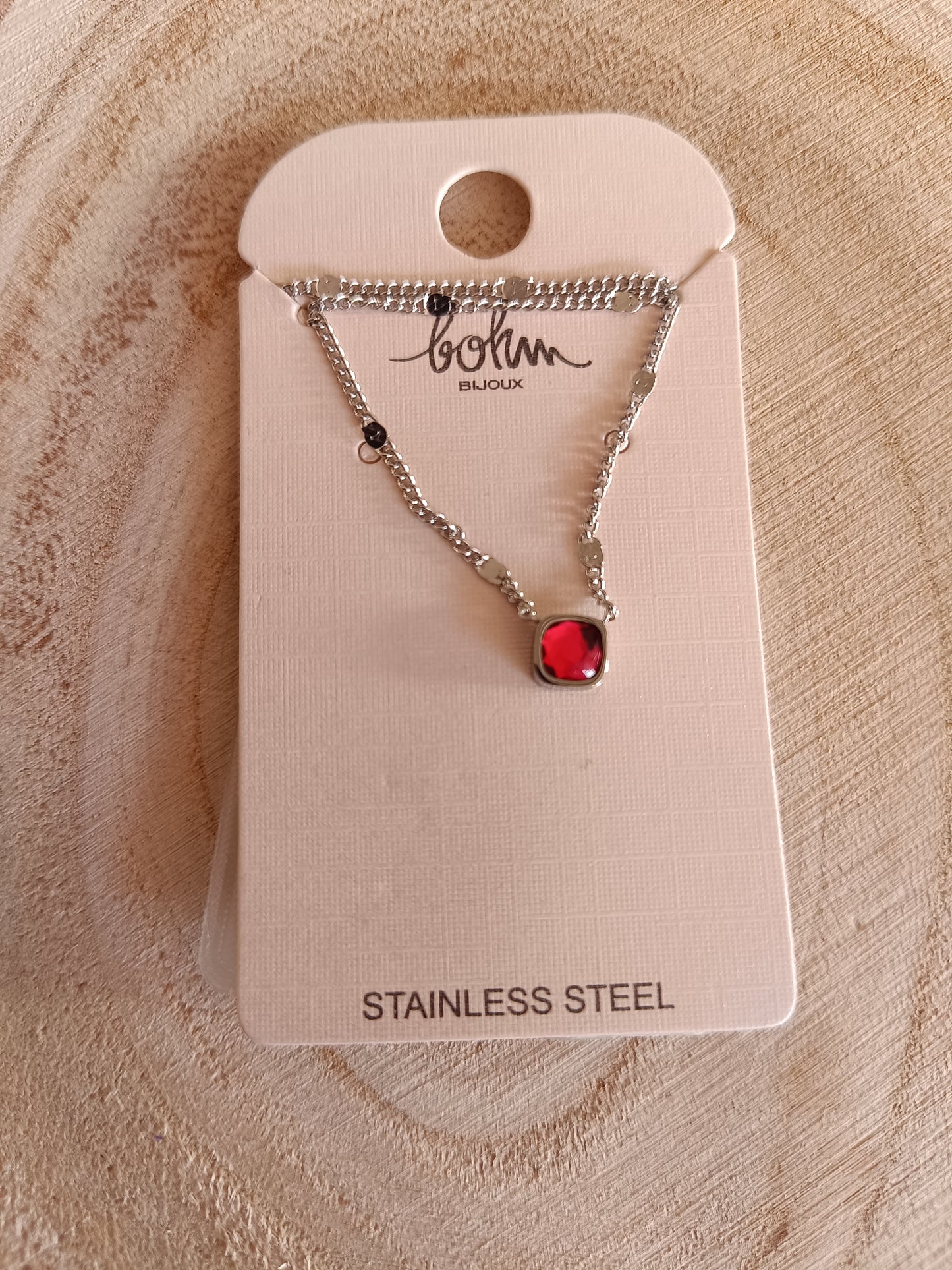 Collier avec cristaux de Swarovski