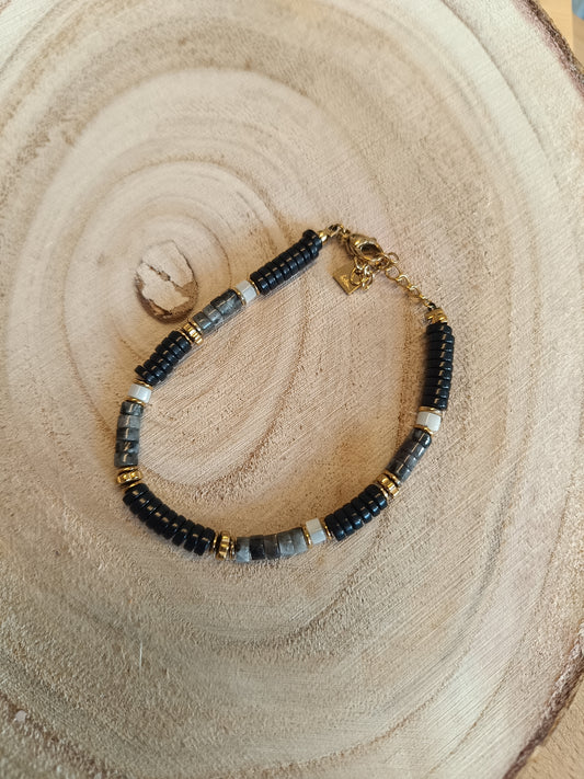 Bracelet perles naturelle