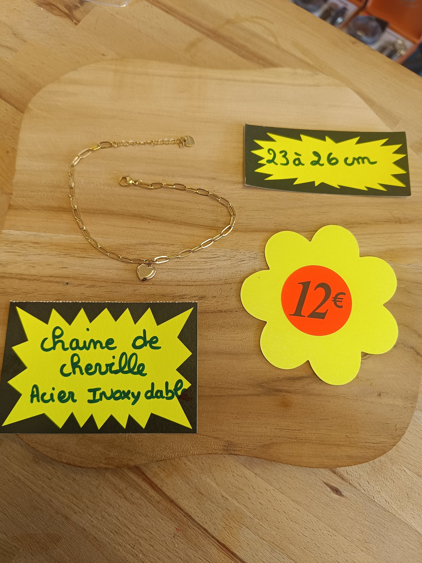 Chaine de cheville