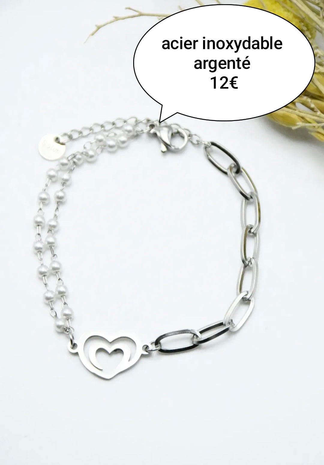 Bracelet coeur