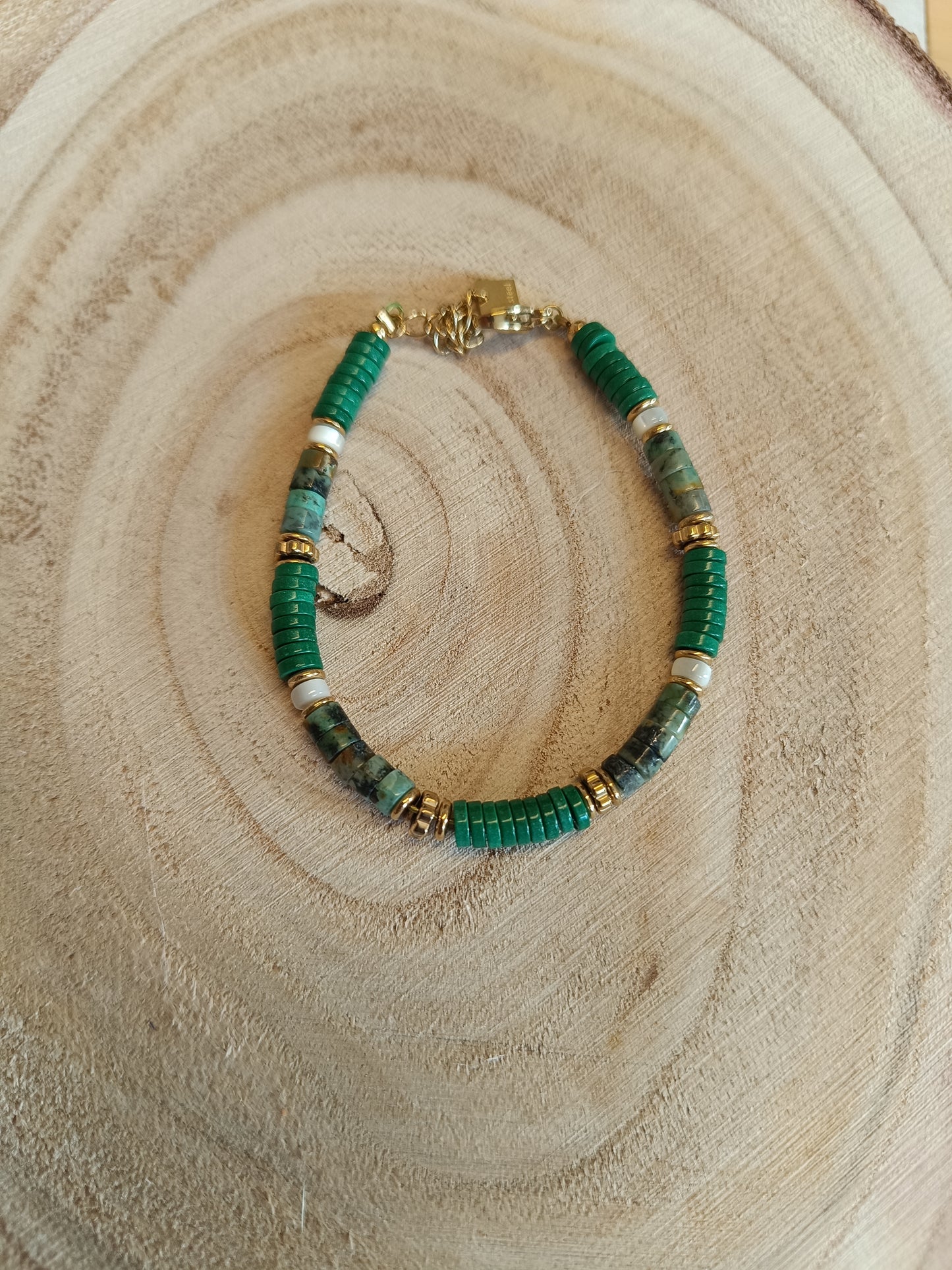 Bracelet perles naturelle