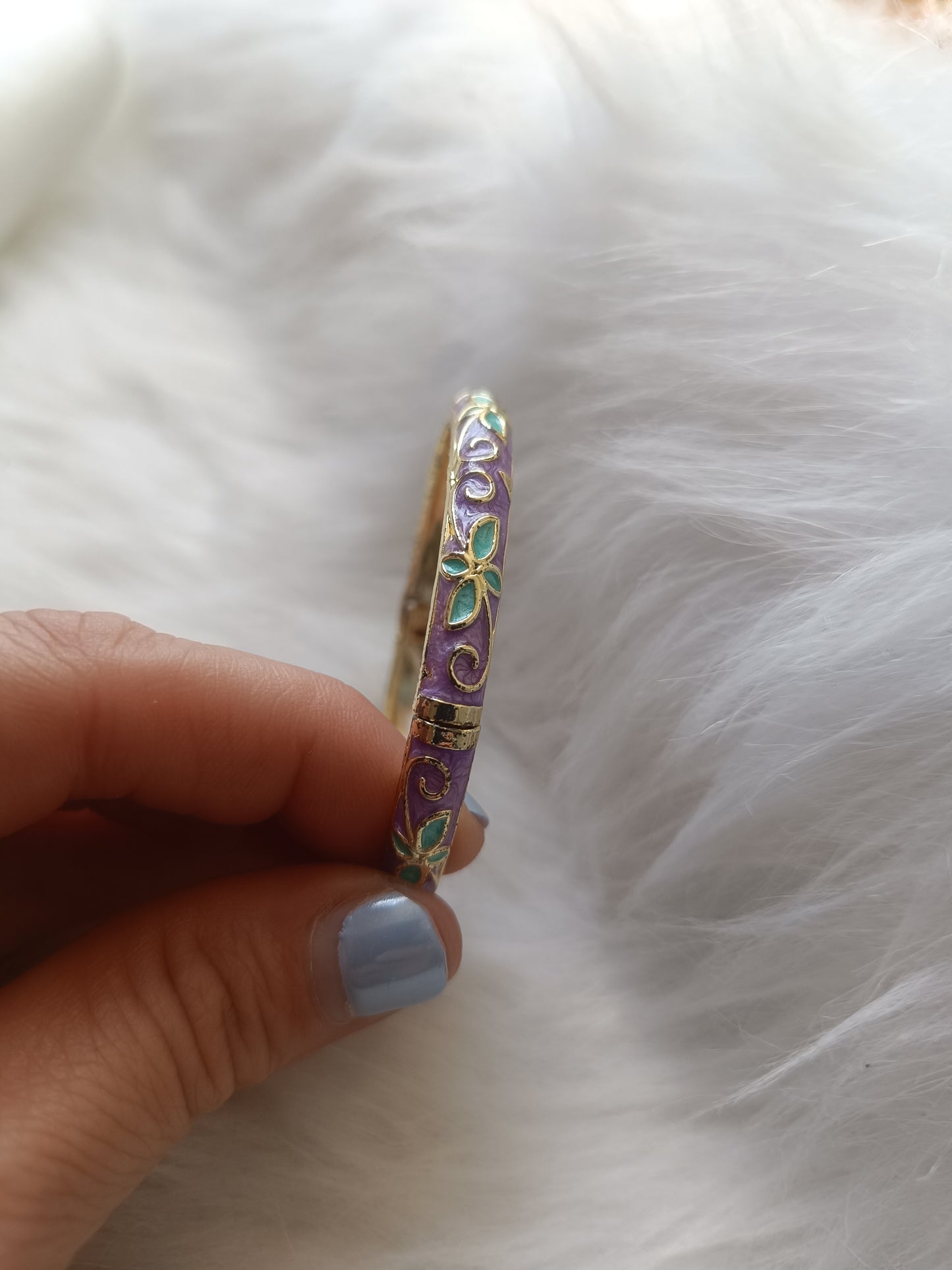Joncs Thaïlandais fleurs sans strass