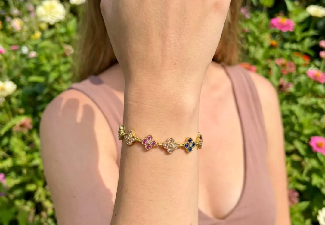 Bracelets multi trèfles
