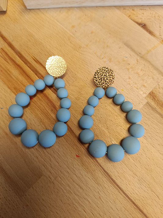 Créole bleu gris
