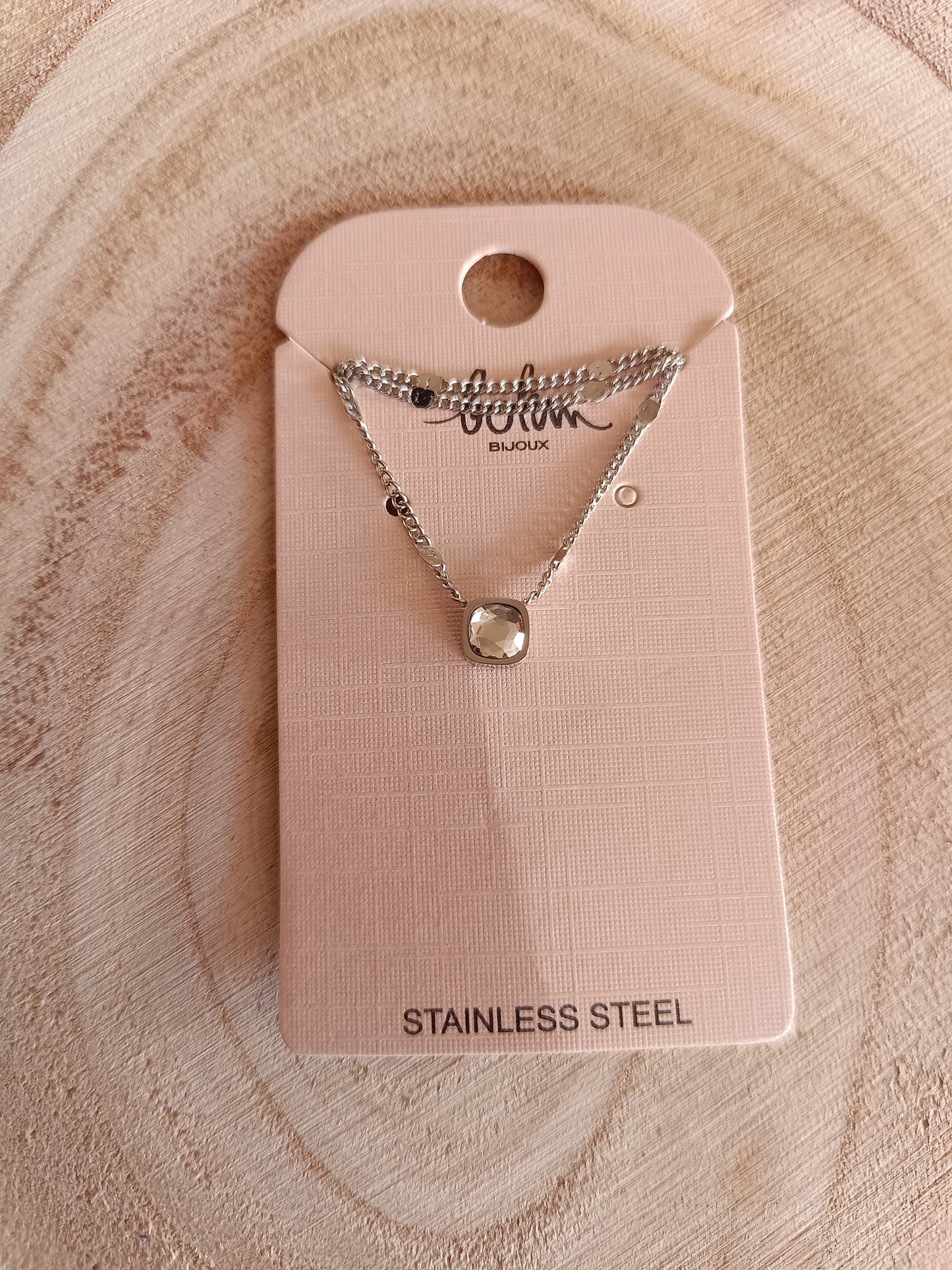 Collier avec cristaux de Swarovski