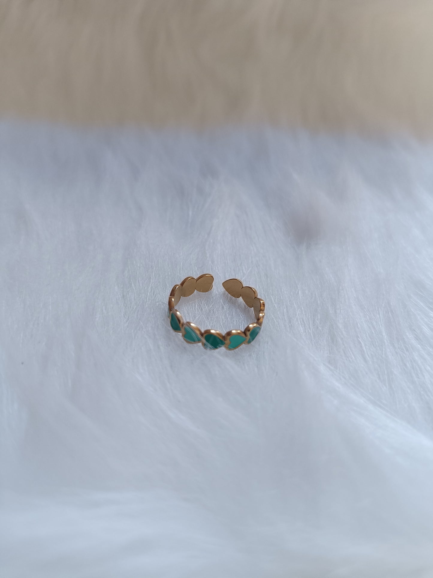Bague  multi coeur