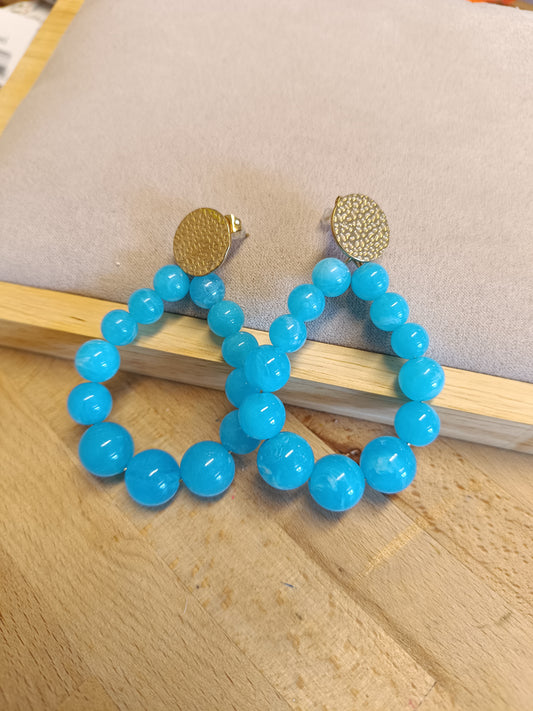 Créole bleu turquoise