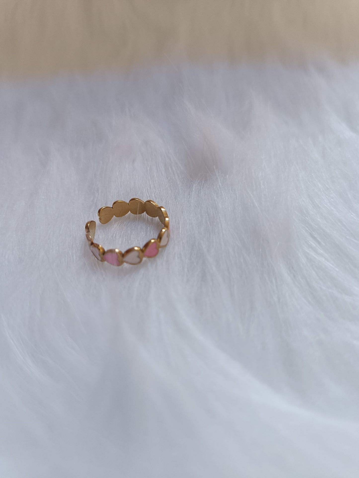 Bague  multi coeur