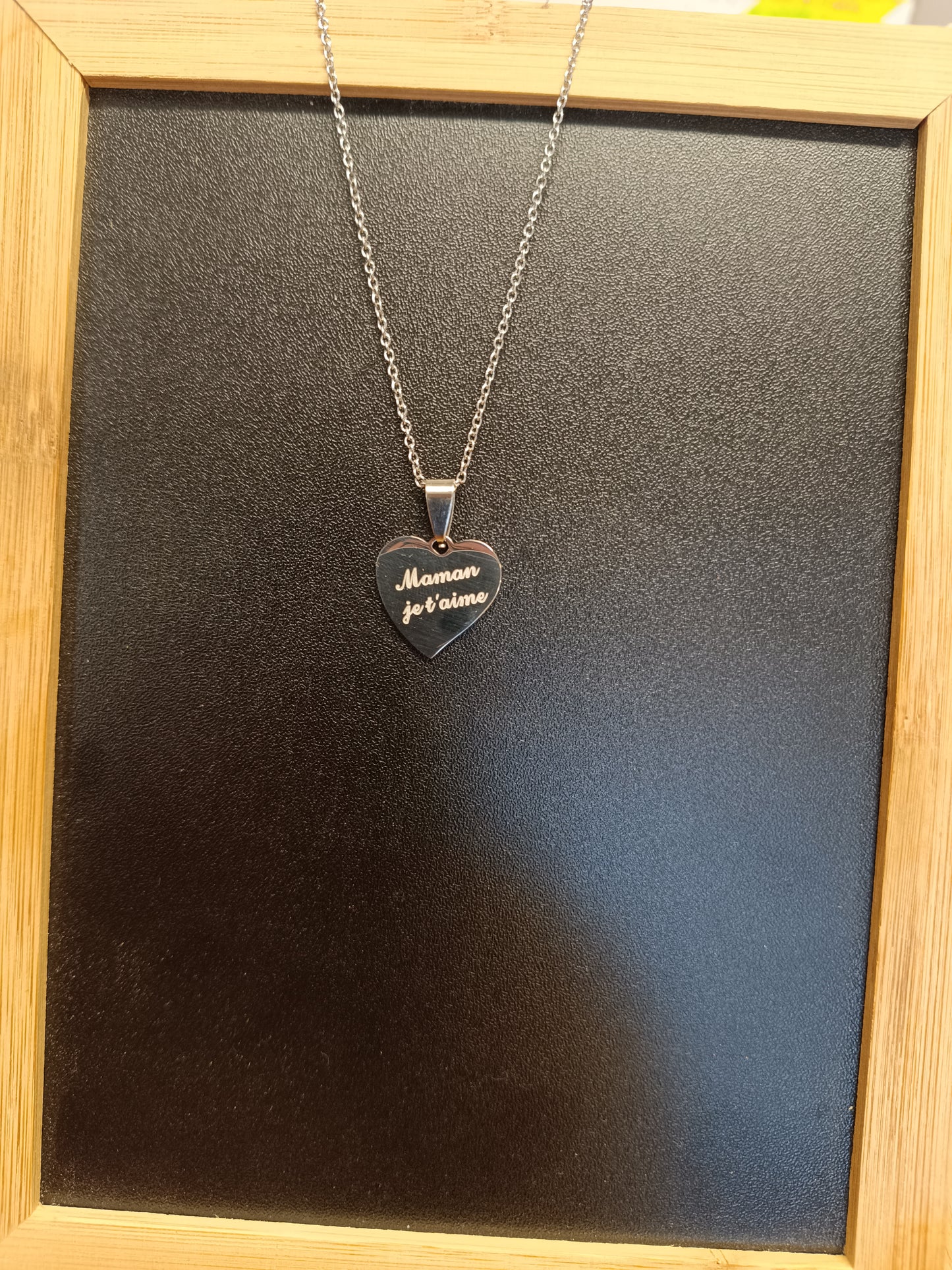 Collier "maman je t'aime "