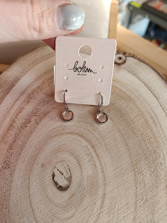 Boucles d'oreilles cristaux de Swarovski