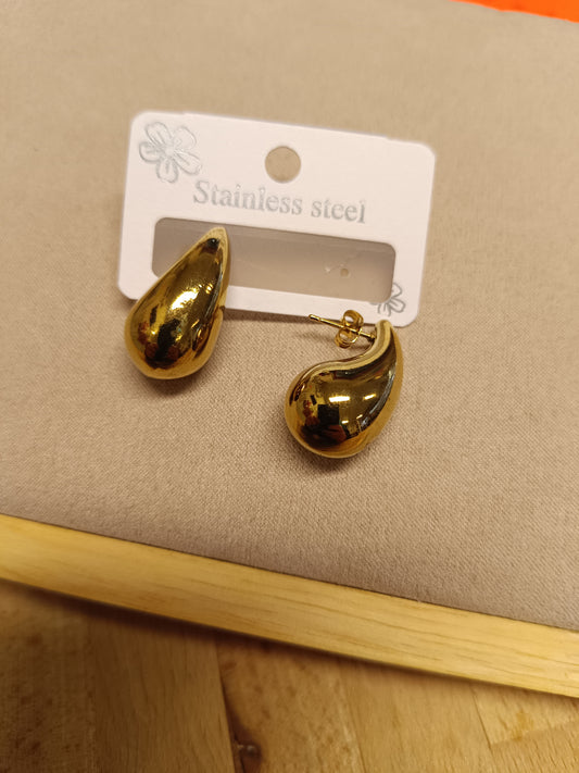 Boucles d'oreilles goutte (4cm)