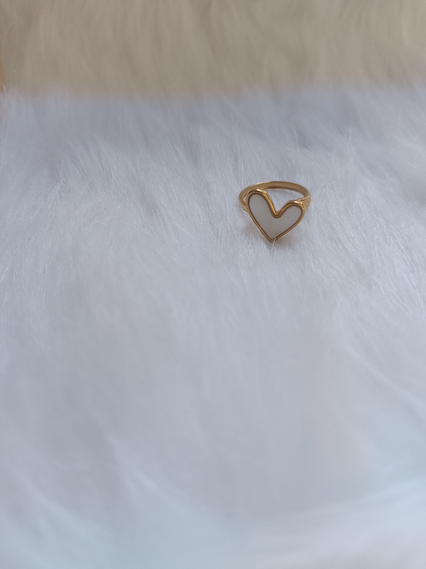 Bague coeur