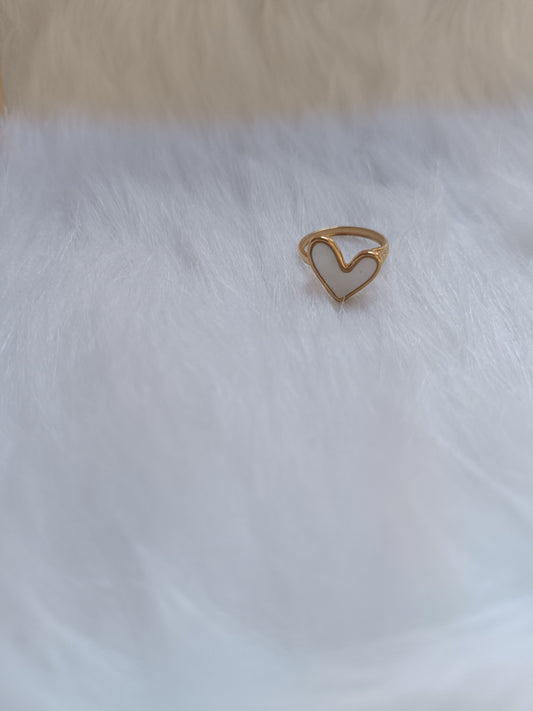 Bague coeur