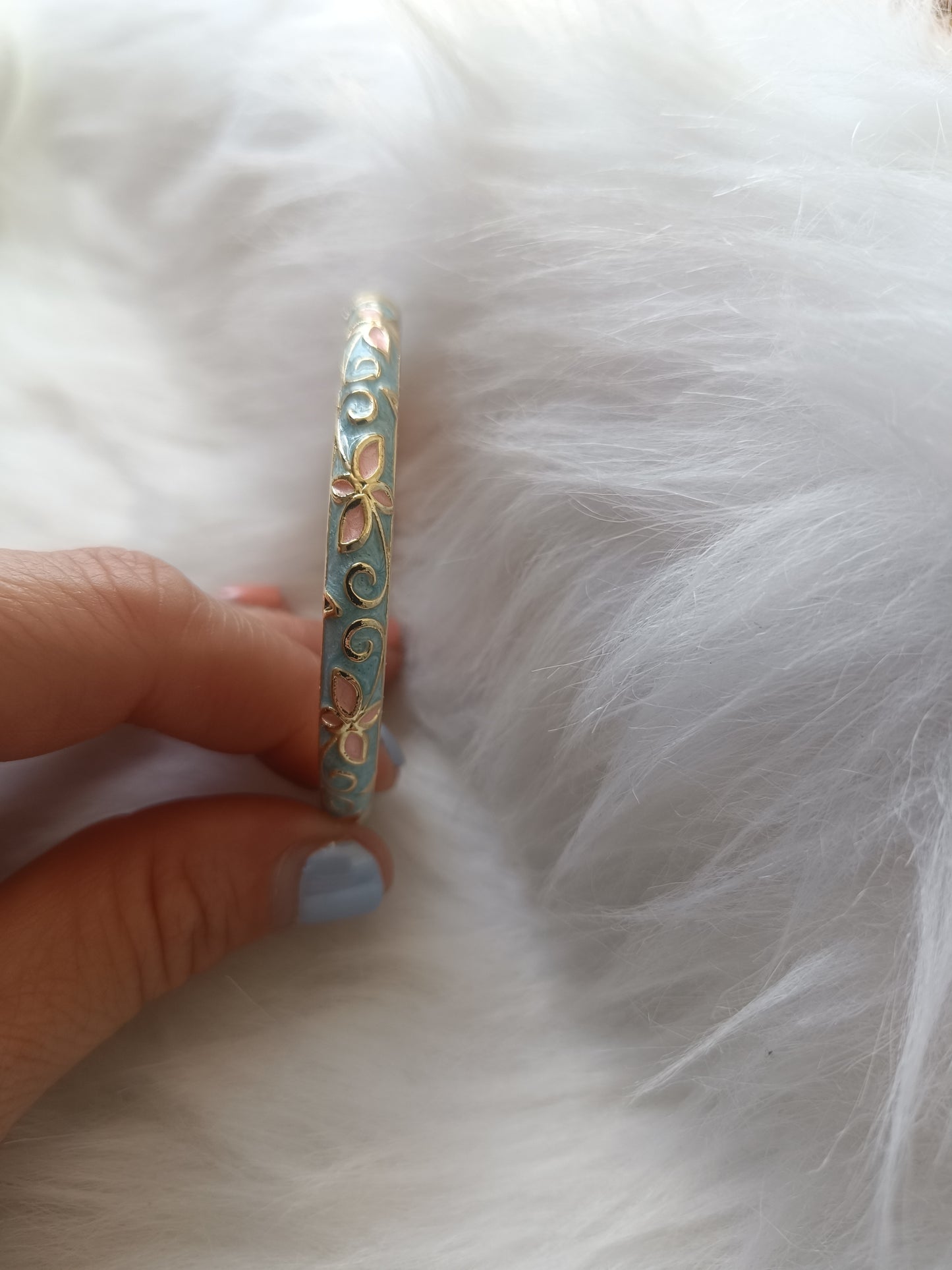 Joncs Thaïlandais fleurs sans strass