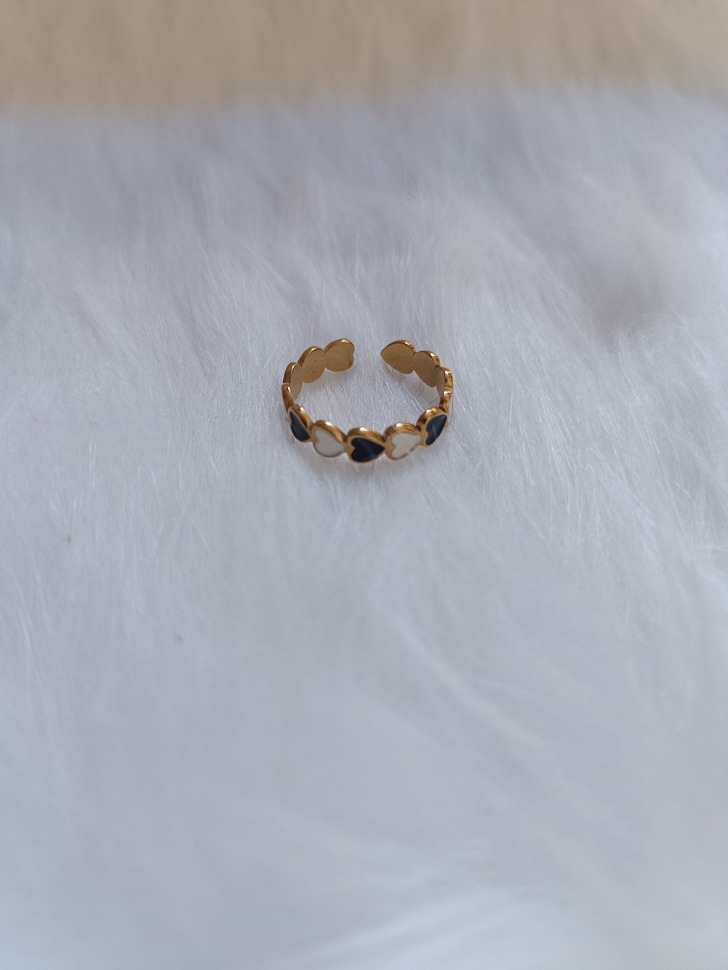 Bague  multi coeur