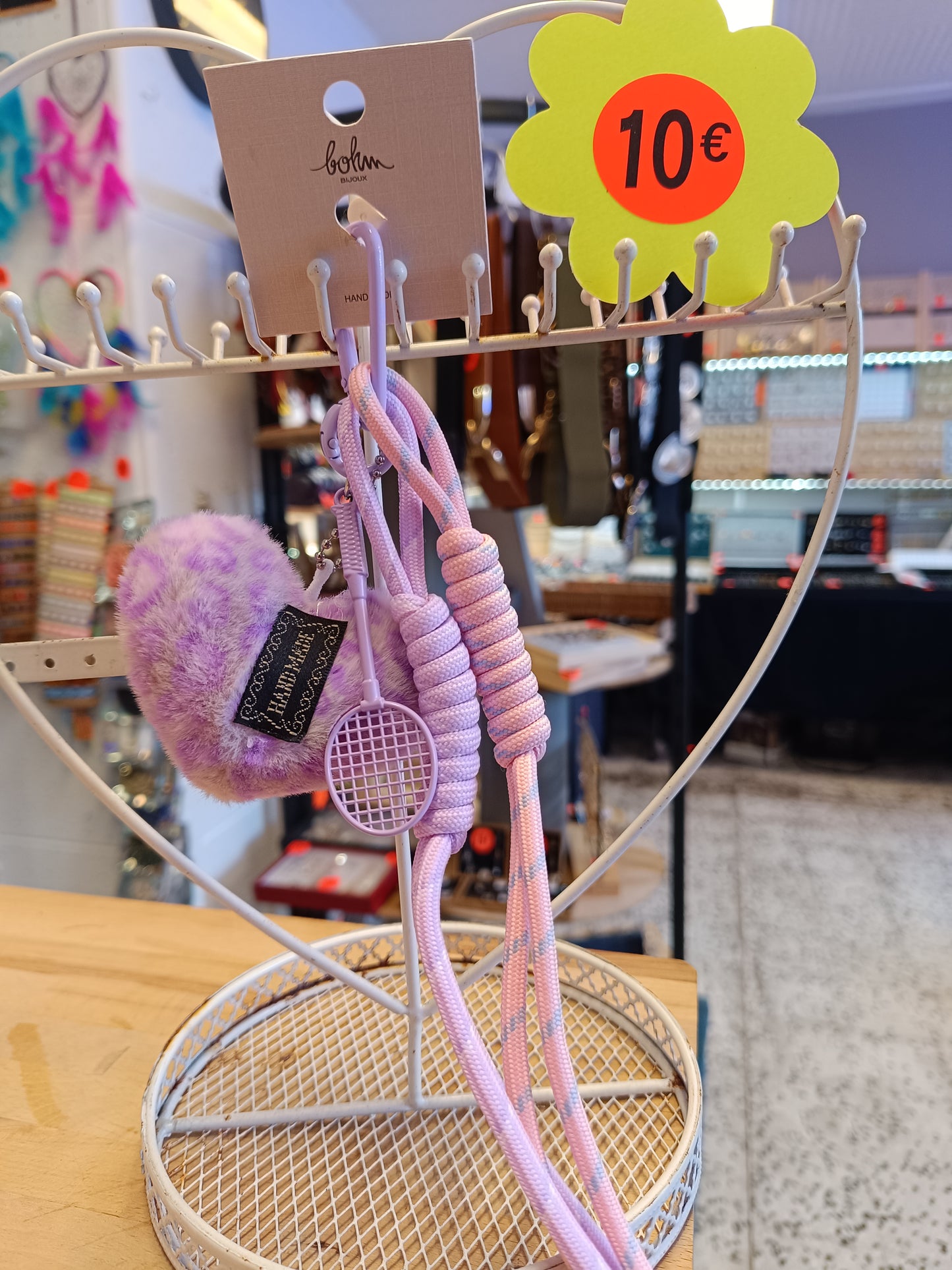 Grigri coeur / raquette