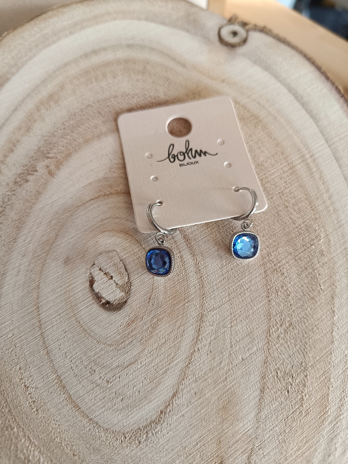 Boucles d'oreilles cristaux de Swarovski