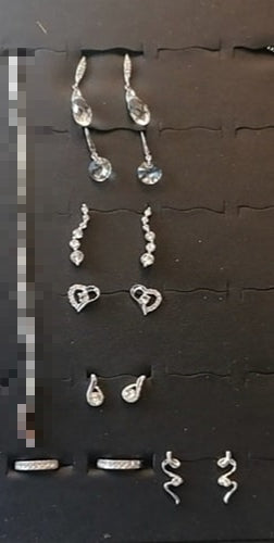 Bougie a bijoux " la vie est belle "