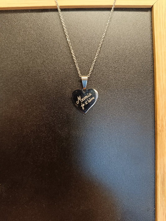 Collier "mamie je t'aime"