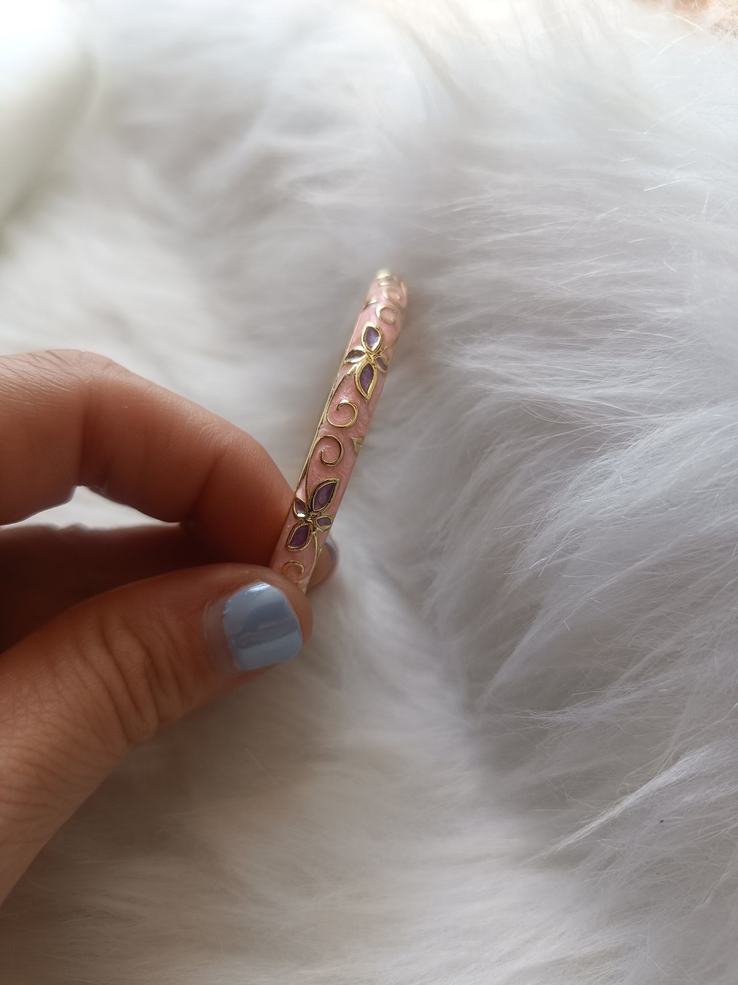 Joncs Thaïlandais fleurs sans strass