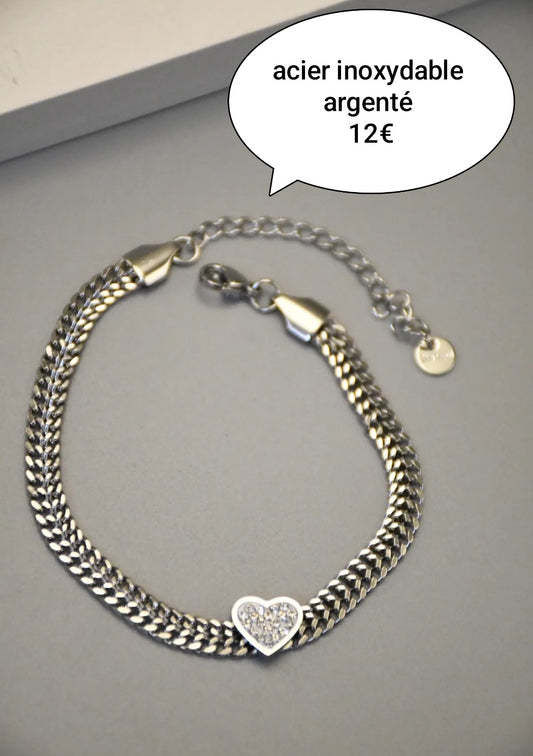 Bracelet coeur