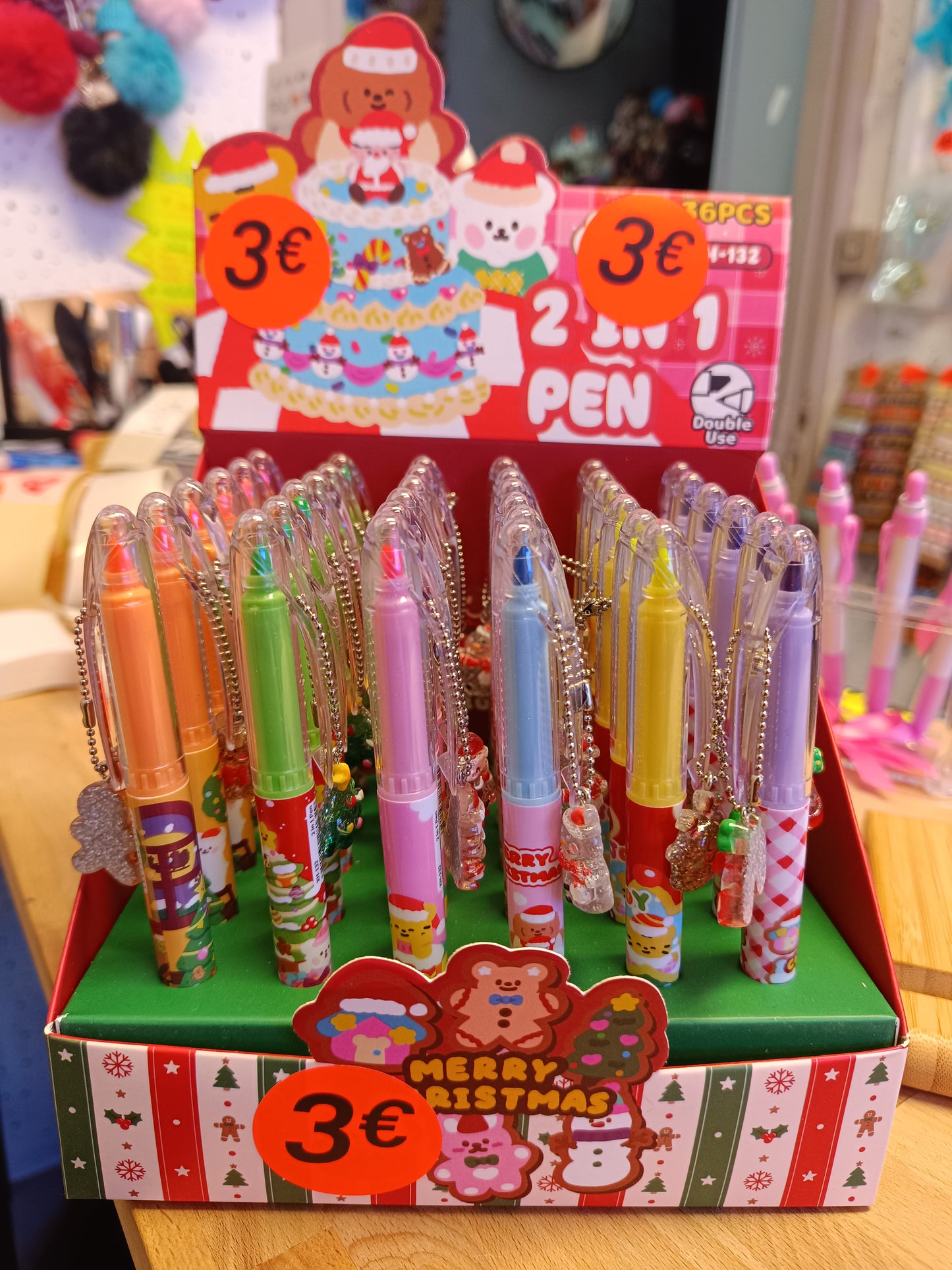 Stylos de Noël / marqueur