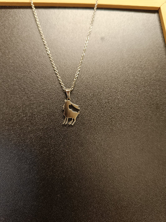 Collier signe capricorne